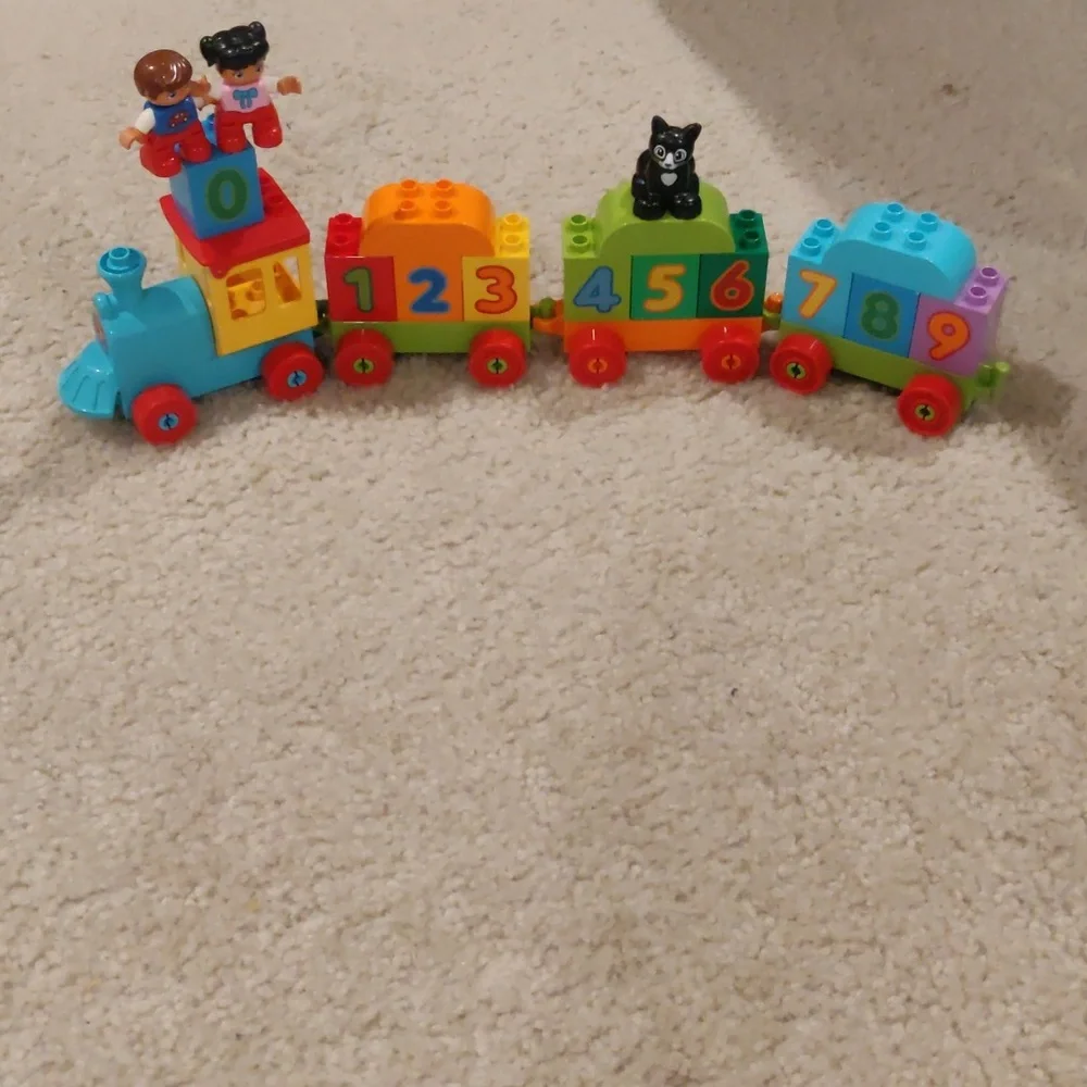 LEGO DUPLO Learn To Count Colorful Number Train Set 23 Pieces Ages 1.5-3